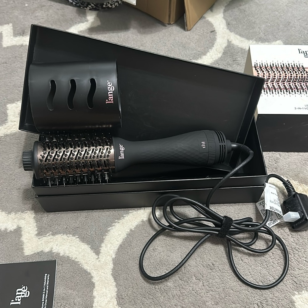 L’ange Le Volume 2-in-1 60mm Titanium Brush Dryer